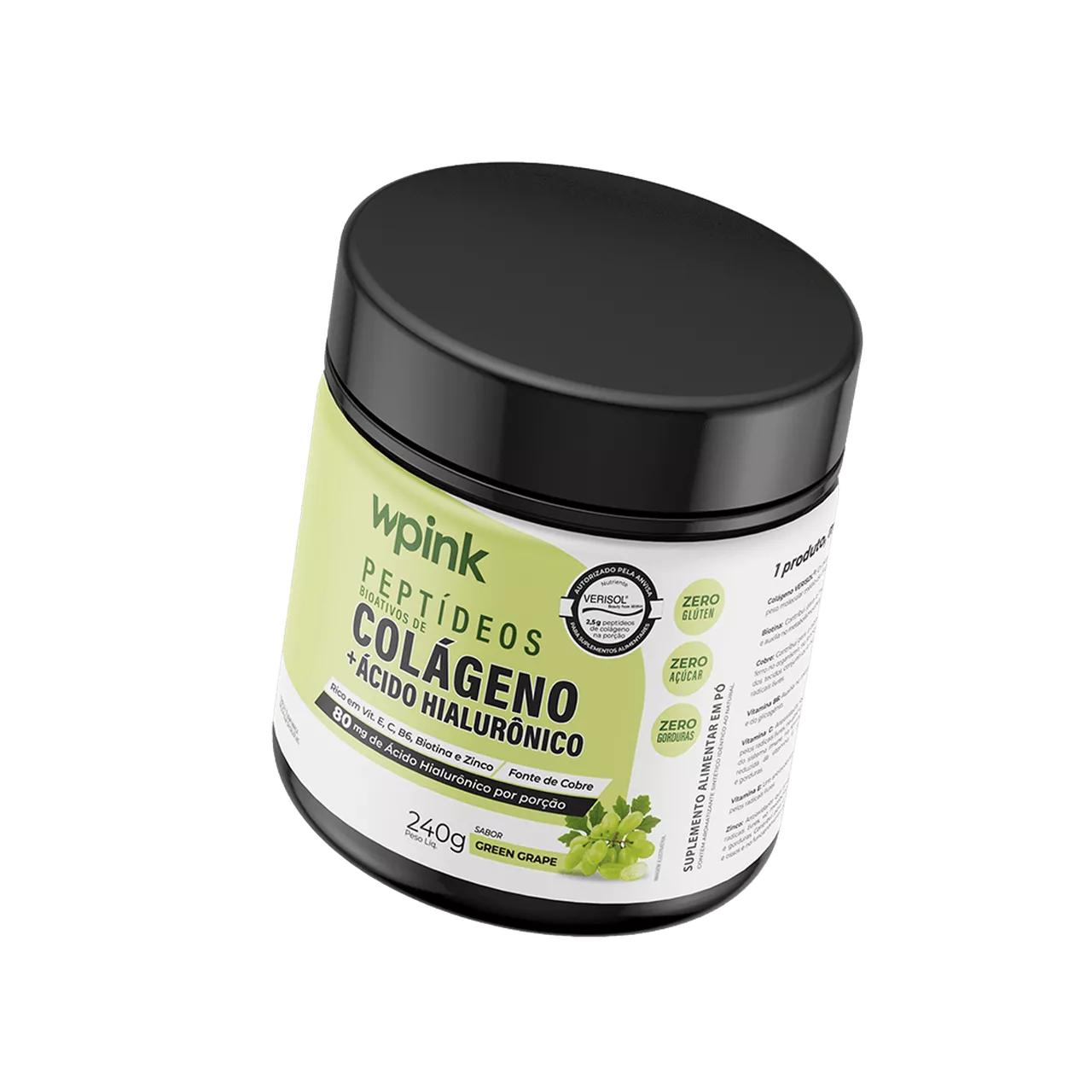 colágeno de uva verde - 240g - the supply - Imagem 4