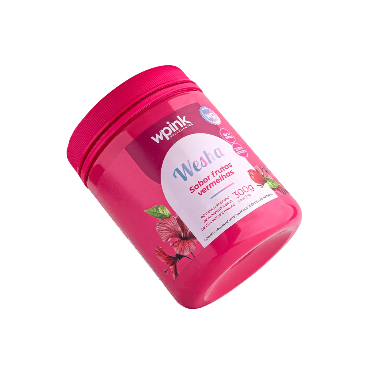 wesha chá verde e hibisco - 300g - Imagem 4