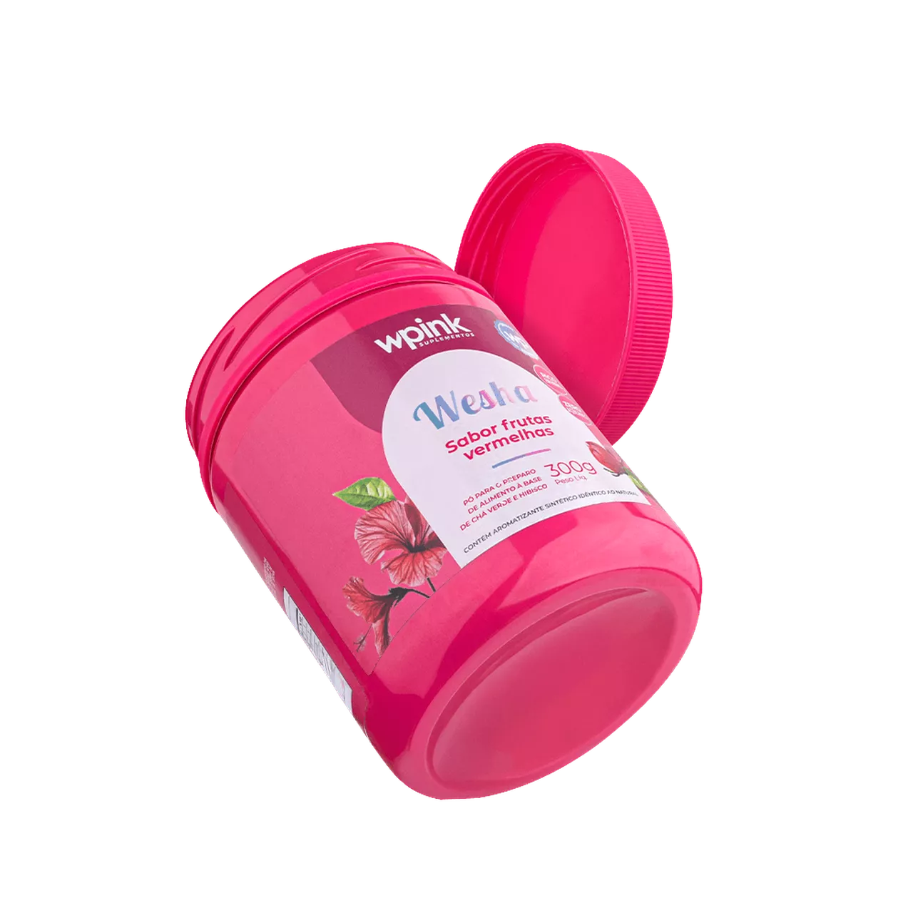 wesha chá verde e hibisco - 300g - Imagem 5